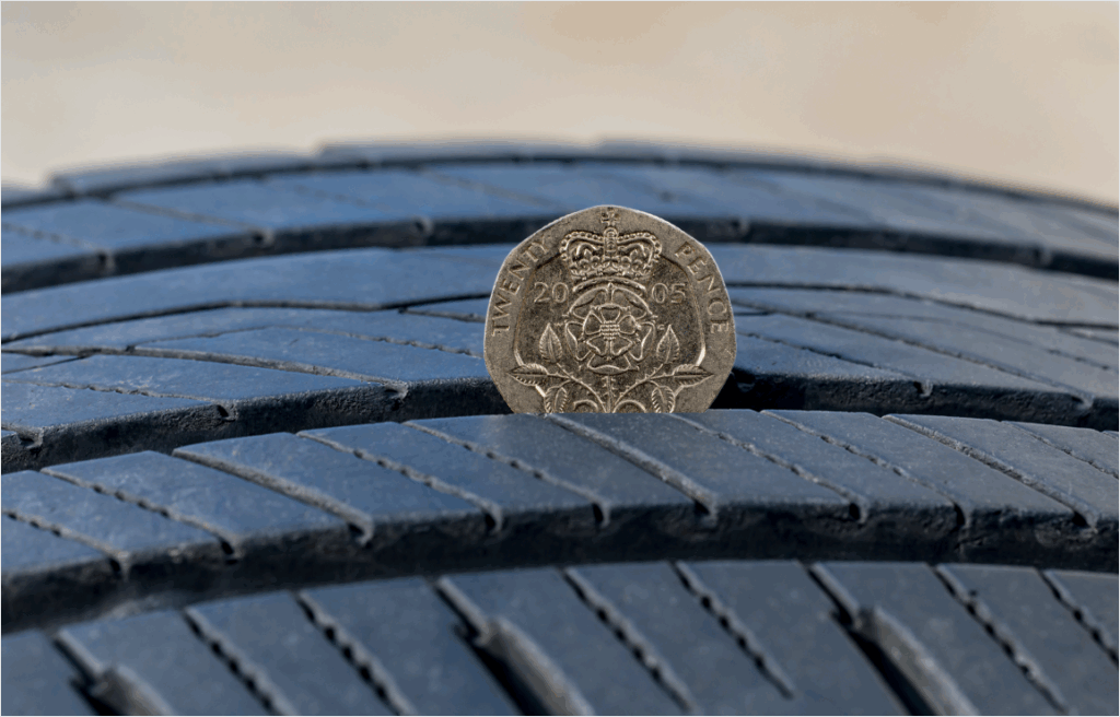 20p tyre test