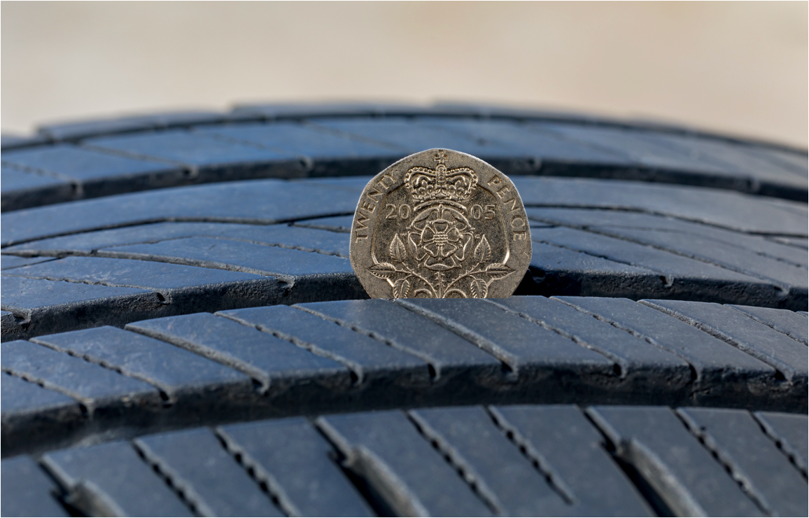 20p tyre test